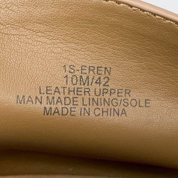 1.STATE Eren‎ Wedge Pump Bootie Caramel Brown Suede Open Toe Cutout 10 - Picture 9 of 10